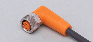 EVC144/ Socket/ M8 connector/ PUR cable / 2 m