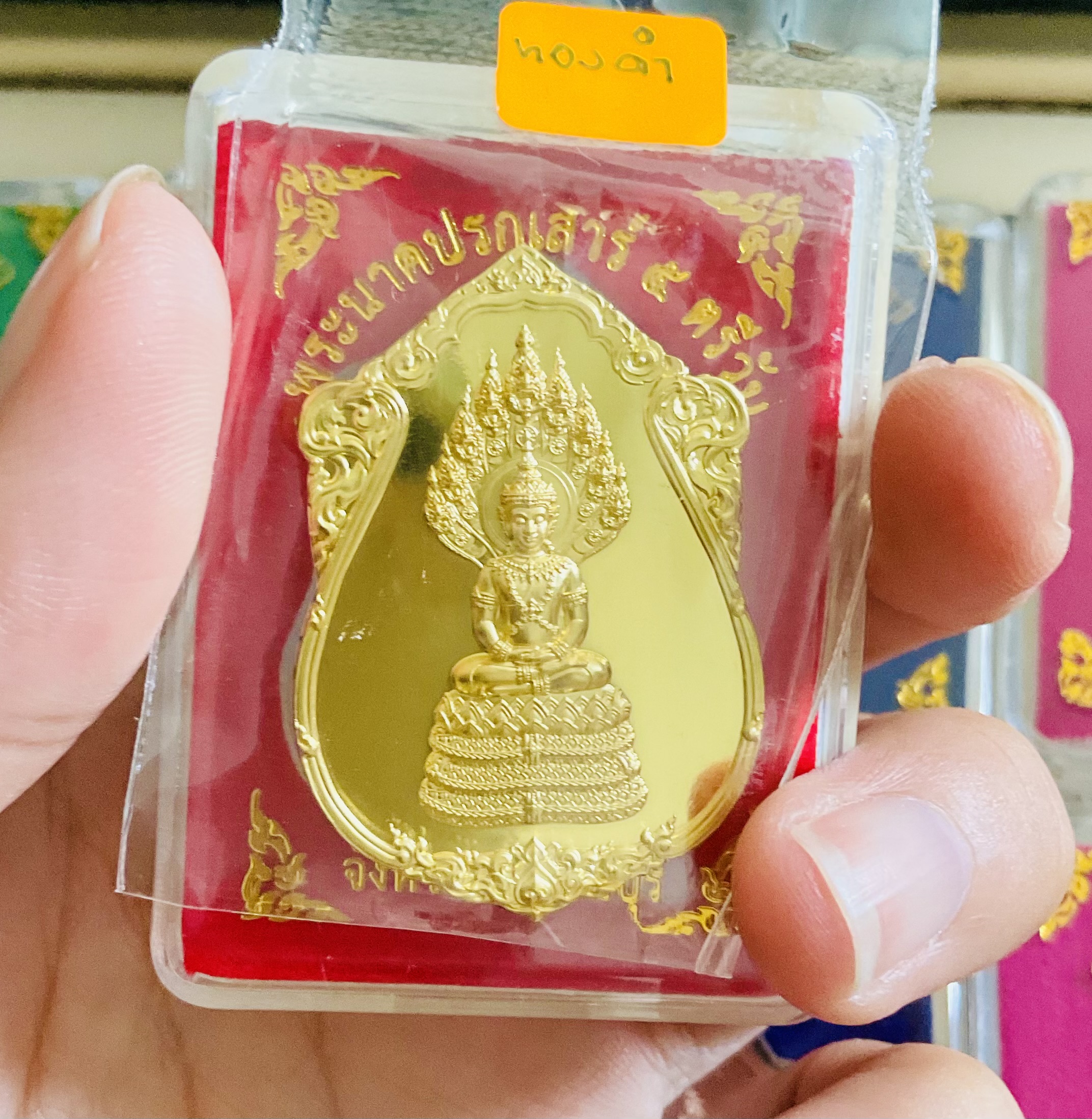 เหรียญพระนาคปรก เสาร์ ๕ ตรีวัน เนื้อทองคำ ๑ ใน ๑๐๘ องค์ วัดท่าขนุน ปี ๖๗