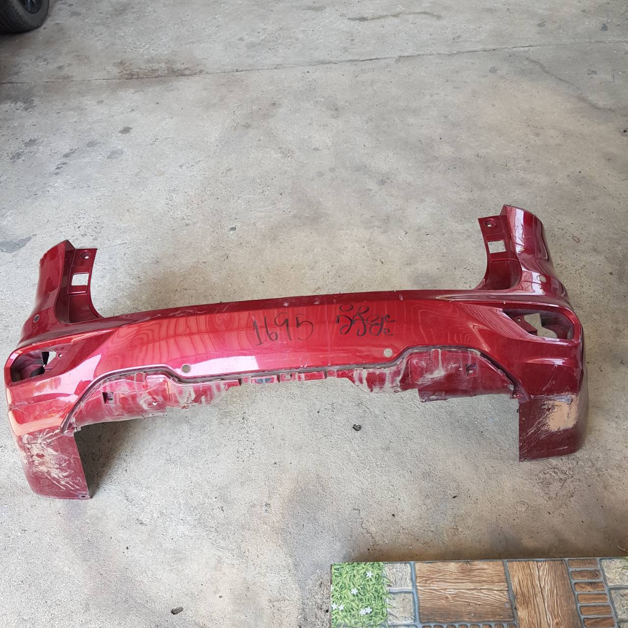 กันชนหลัง ISUZU MU-X MUX อีซูซุ มิวเอ็กซ์ ปี 2021 ขายตามสภาพครับ