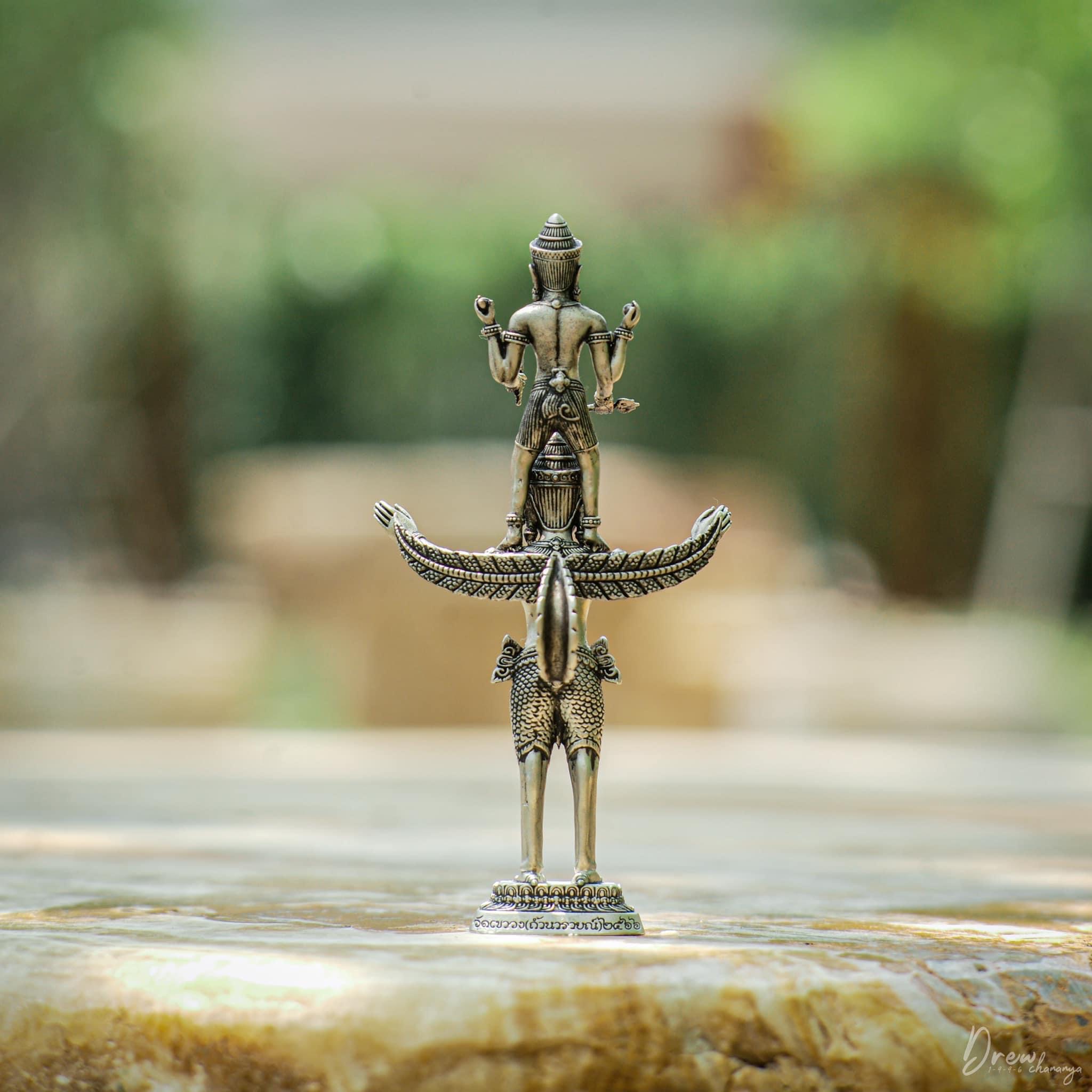 ตะกรุดนารายณ์ทรงฤทธิ์ เนื้อทองคำ ขนาด 2 นิ้ว