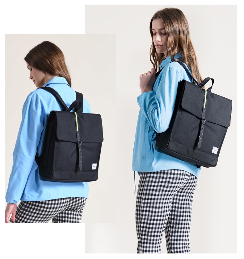 กระเป๋า Herschel City Backpack Mid Volume กระเป๋าเป้ทรงเหลี่ยม เหมาะกับกับใช้ในชีวิตประจำวัน ของแท้ พร้อมส่ง