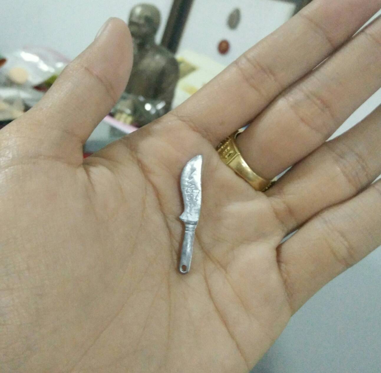 มีดสายฟ้าพิฆาตไพรี ลพ.เอก สำนักสงฆ์เขาธรรมสรณ์ (เหลือ 1 เล่ม)