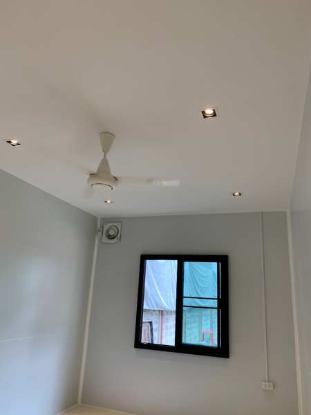บ้านพักพนักงาน บ้านสำเร็จรูป ขนาด5.00x13.00 เมตร