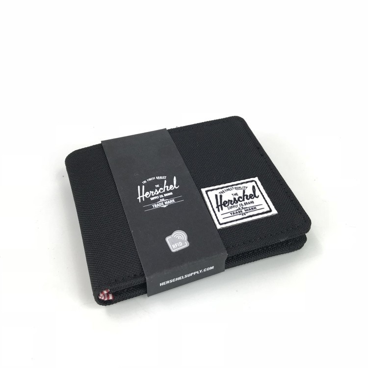 กระเป๋าสตางค์ Herschel Supply Roy Coin Wallet - Black With RFID Blocking