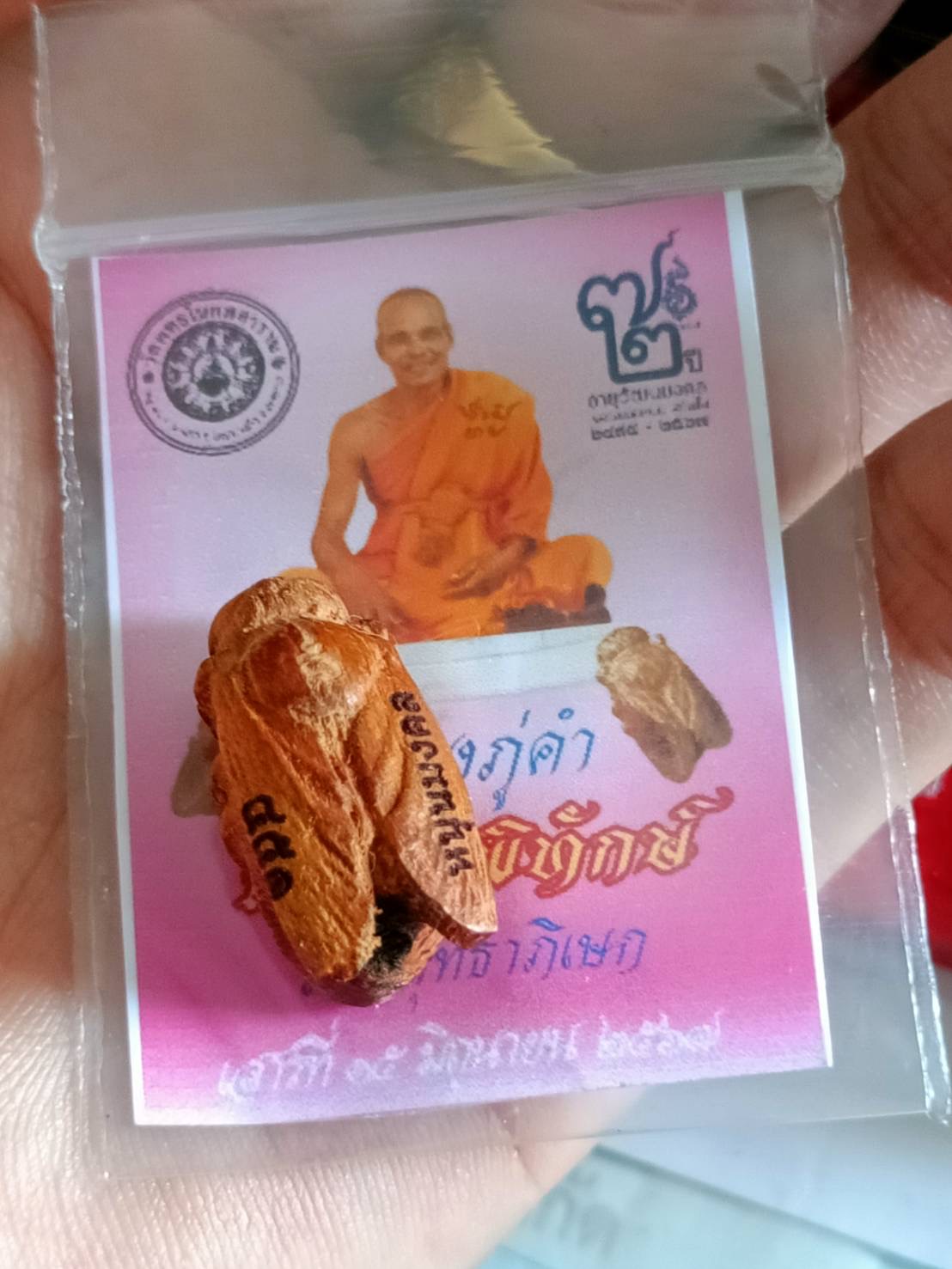 แมลงภู่คำ หลวงพ่อหนุน