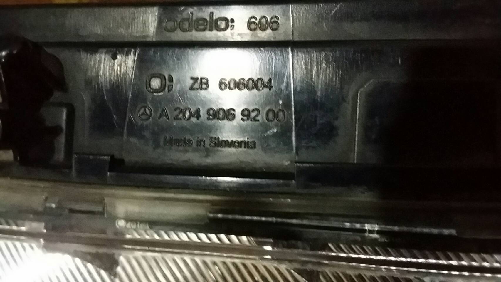 W204 ไฟส่องกลางวัน (Daytime Running Light) A204 906 89 00,A204 906 90 00,A204 906 91 00,A204 906 92 00