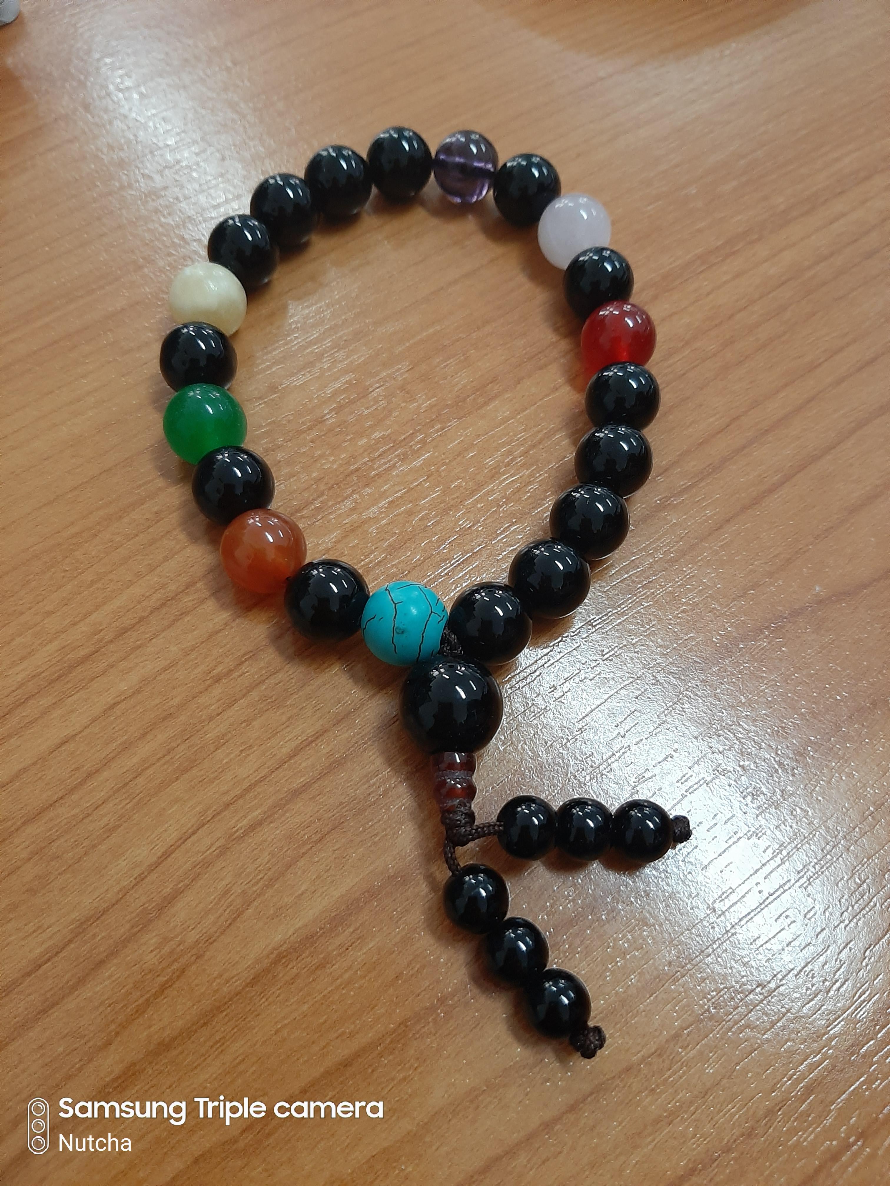 สร้อยข้อมือสำหรับภาวนา ลต.ม้า วัดถ้ำเมืองนะ