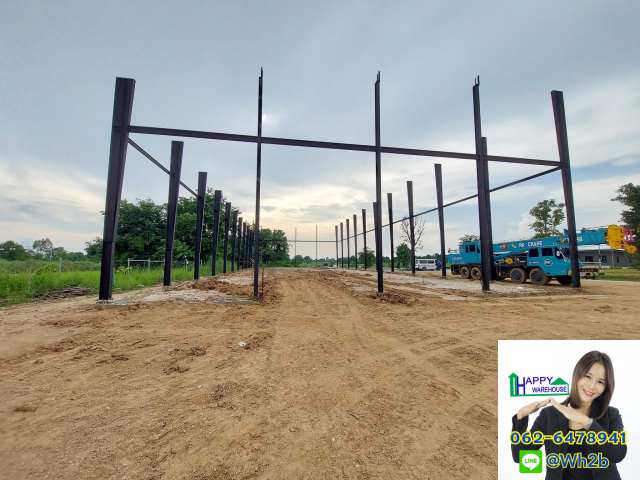 โกดังสำเร็จรูป มหาสารคาม ขนาด16x30x6 เมตร