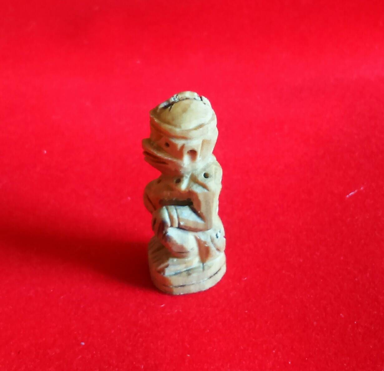 หนุมานหน้ากระบี่ไม้พุดซ้อน รุ่น บูรณะอุโบสถ วัดอินทาราม ปี 59