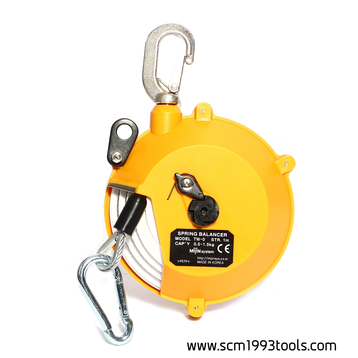 Tigon ไทกอน รุ่น TW-0 สปริงบาลานเซอร์ รอกสปริง 0.5-1.5 kg. Spring Balancer