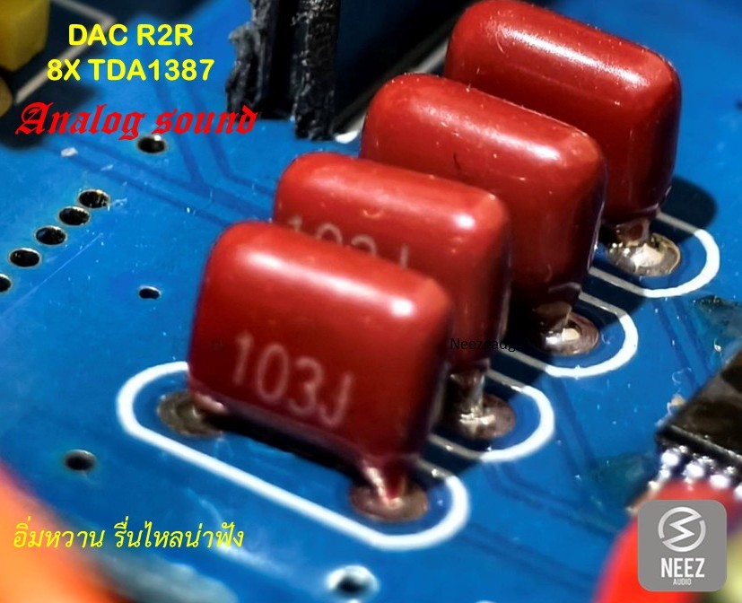 DAC R2R (8X TDA1387) Analog Sound ร้านไทย พร้อมส่ง