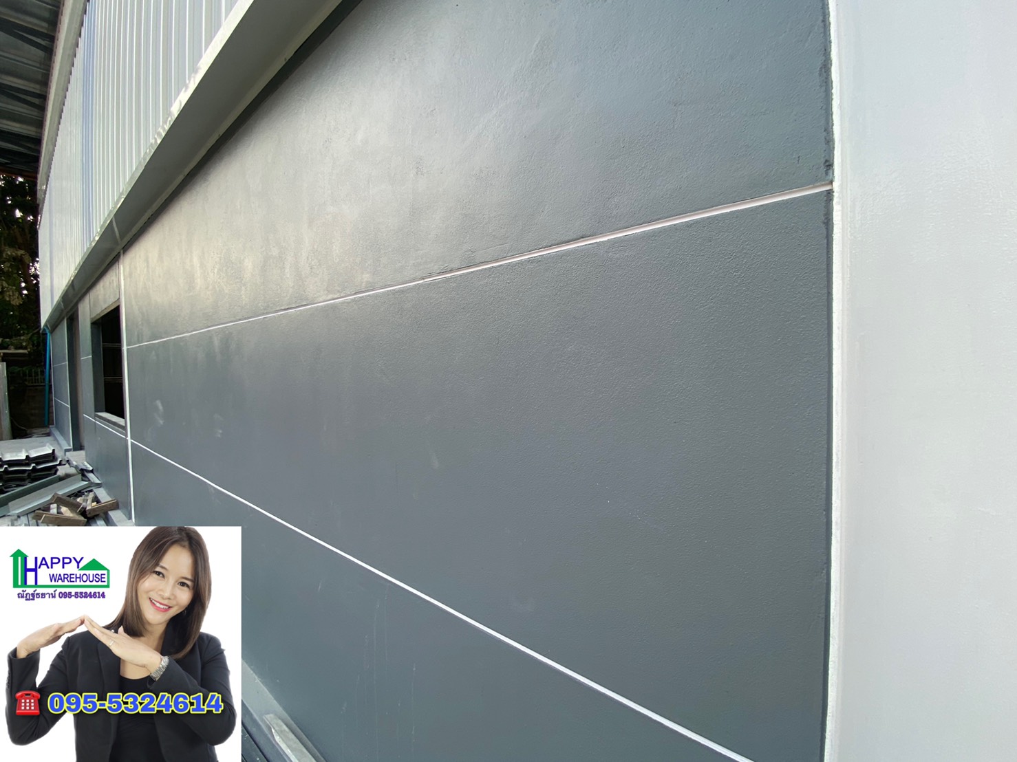 รับสร้างโกดัง นวมินทร์70 ขนาด10x16.00x6.00 เมตร