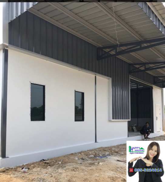 โกดังสำเร็จรูป วังน้อย อยุธยา ขนาด13x20x6 เมตร