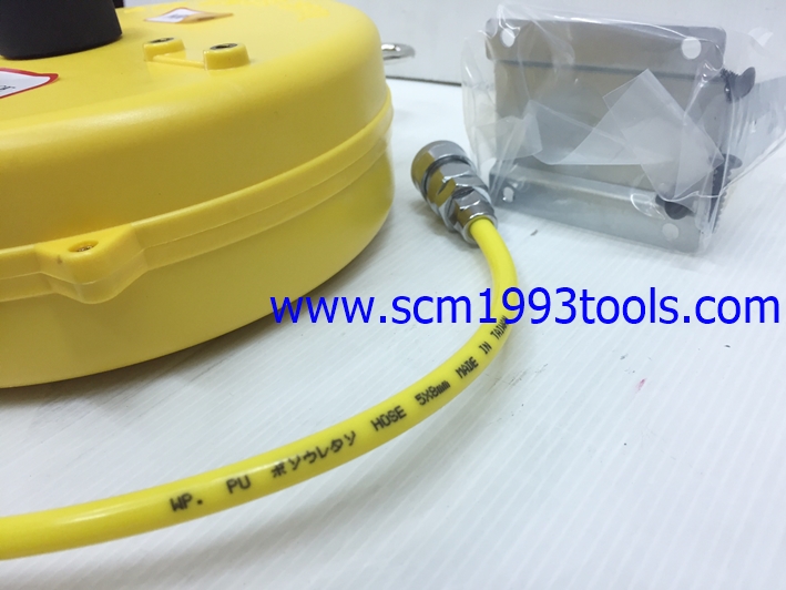 ตลับเก็บสายลมอัตโนมัติ รุ่น HR-600 ยาว 8 เมตร ตรา Hobayashi Automatic Air Hose Reel