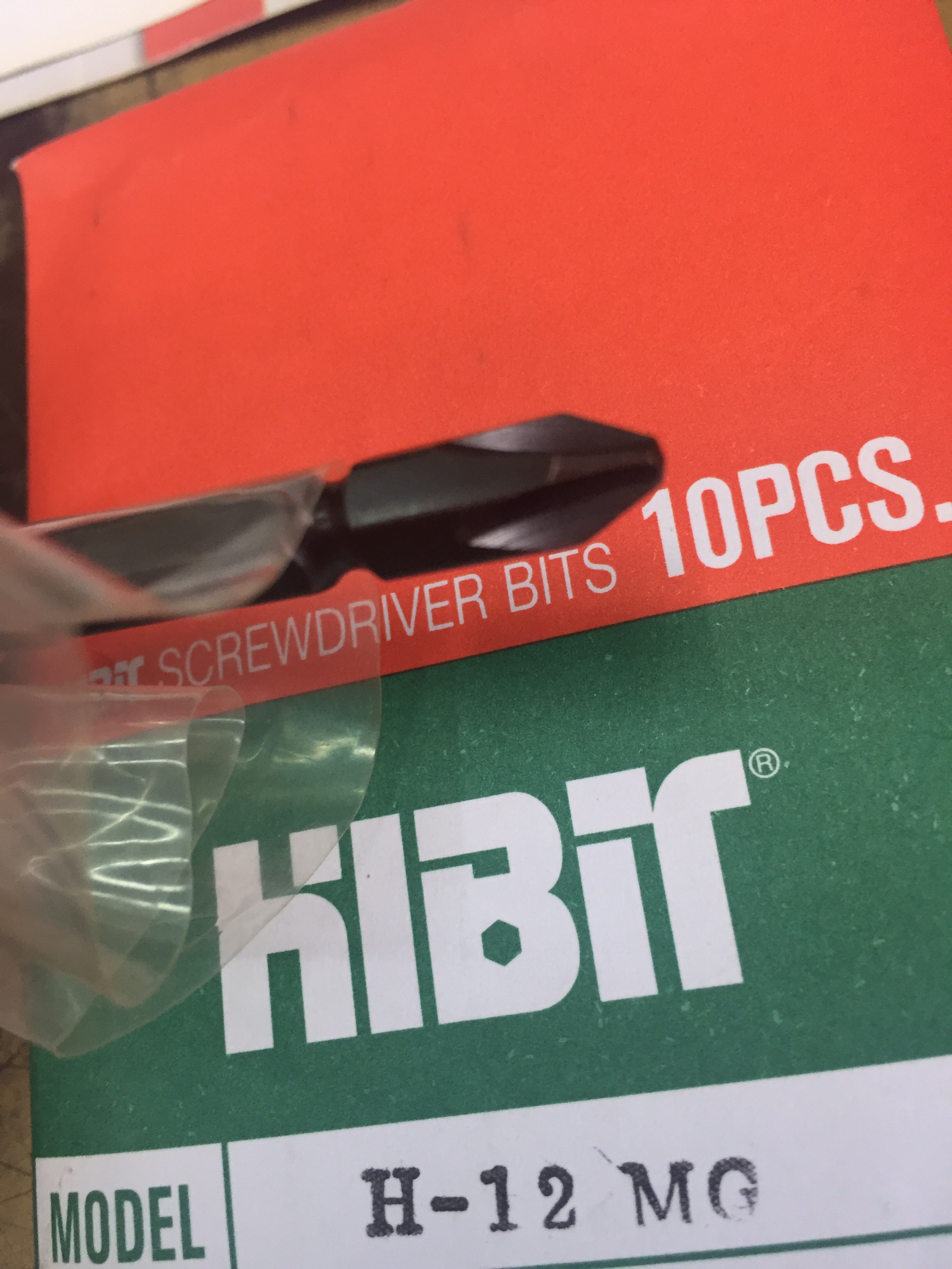 HIBIT H12 ไฮบิท ดอกไขควงลม หัวหกเหลี่ยม 1/4" รุ่น 2 หัวคอยาว SCREWDRIVER BITS