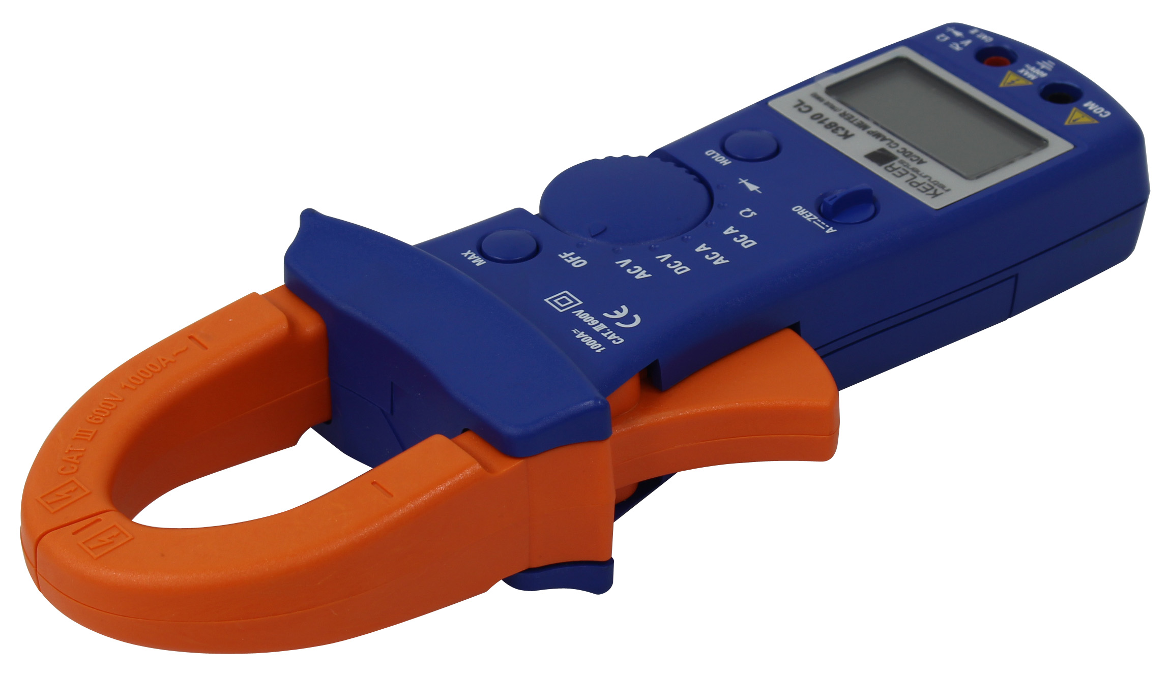 แคล้มป์มิเตอร์ดิจิตอล AC/DC (AC/DC Digital Clamp Meters)แบรนด์ KEPLER รุ่น K3810 CL
