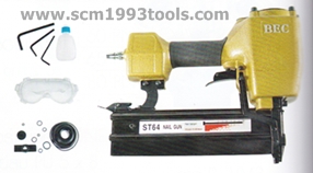 BEC เครื่องยิงตะปูลม ขาเดี่ยว ไม้ คอนกรีต รุ่น ST-64 NAIL PUNCHING MACHINE