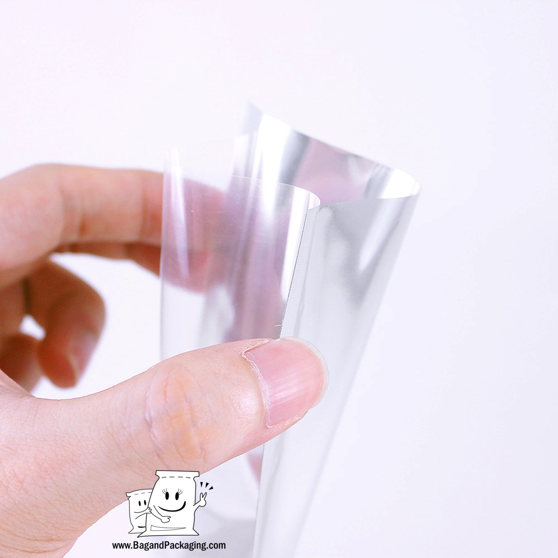 ถุงหน้าใส หลังฟอยล์ ซีล 3 ด้าน