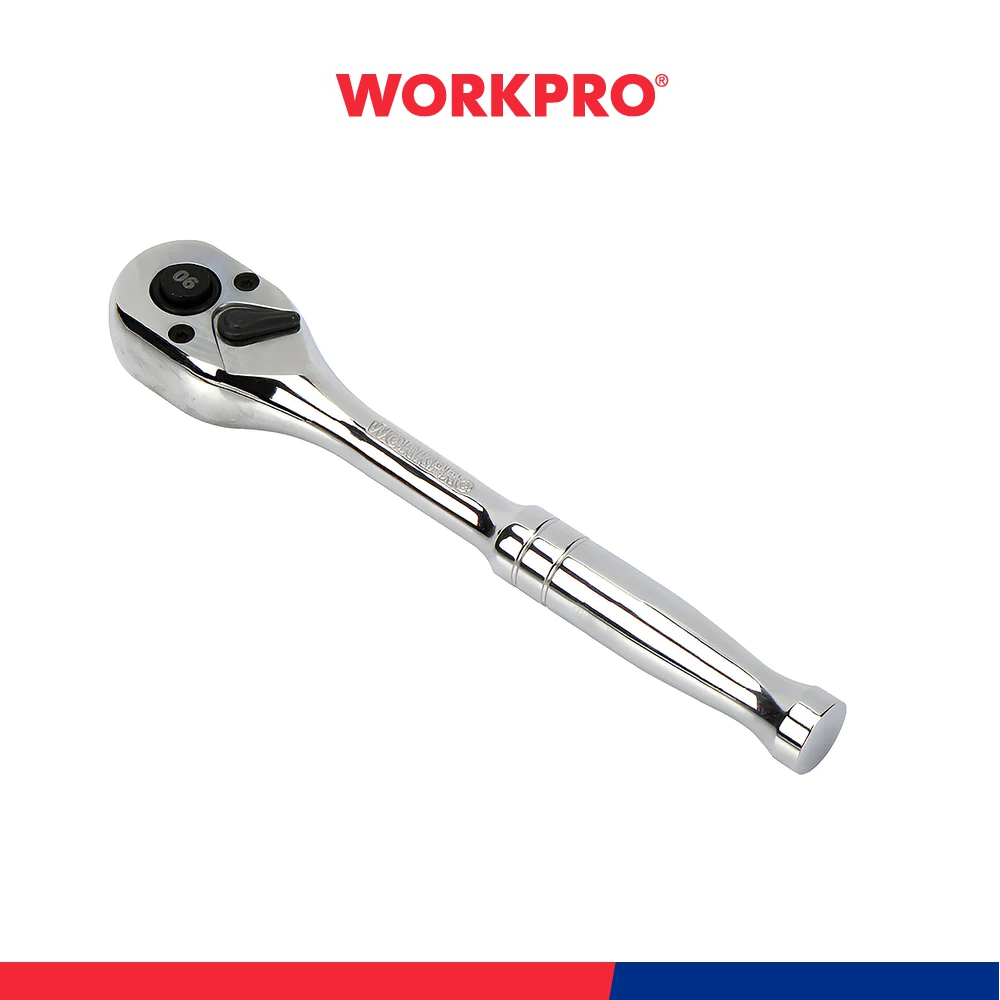 WORKPRO ด้ามฟรี ด้ามก๊อกแก๊ก ขนาด 1/2" 90 ฟัน (WP271006)
