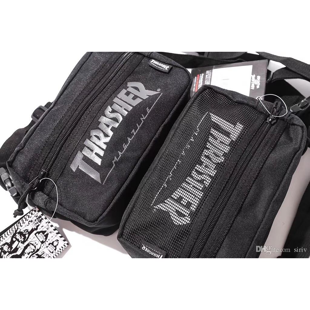 กระเป๋าสะพายข้าง Thrasher Design Bag ของใหม่ ของแท้ พร้อมส่ง
