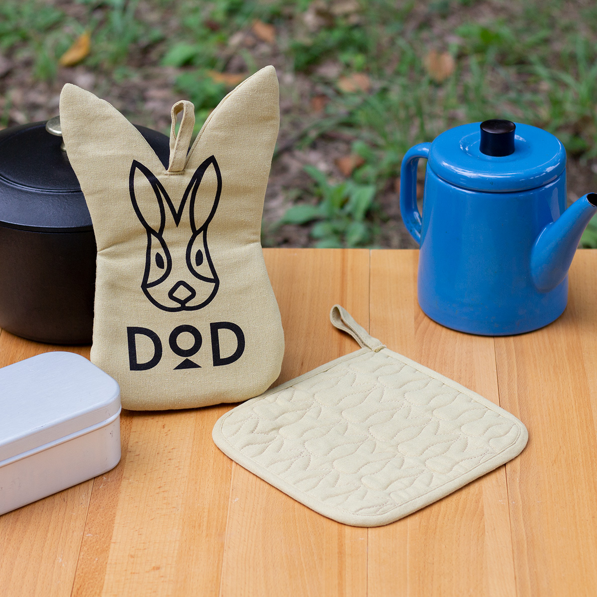 ถุงมือและแผ่นรองกันร้อน แคมป์ปิ้ง DOD Camping Glove ของใหม่ ของแท้ พร้อมส่ง