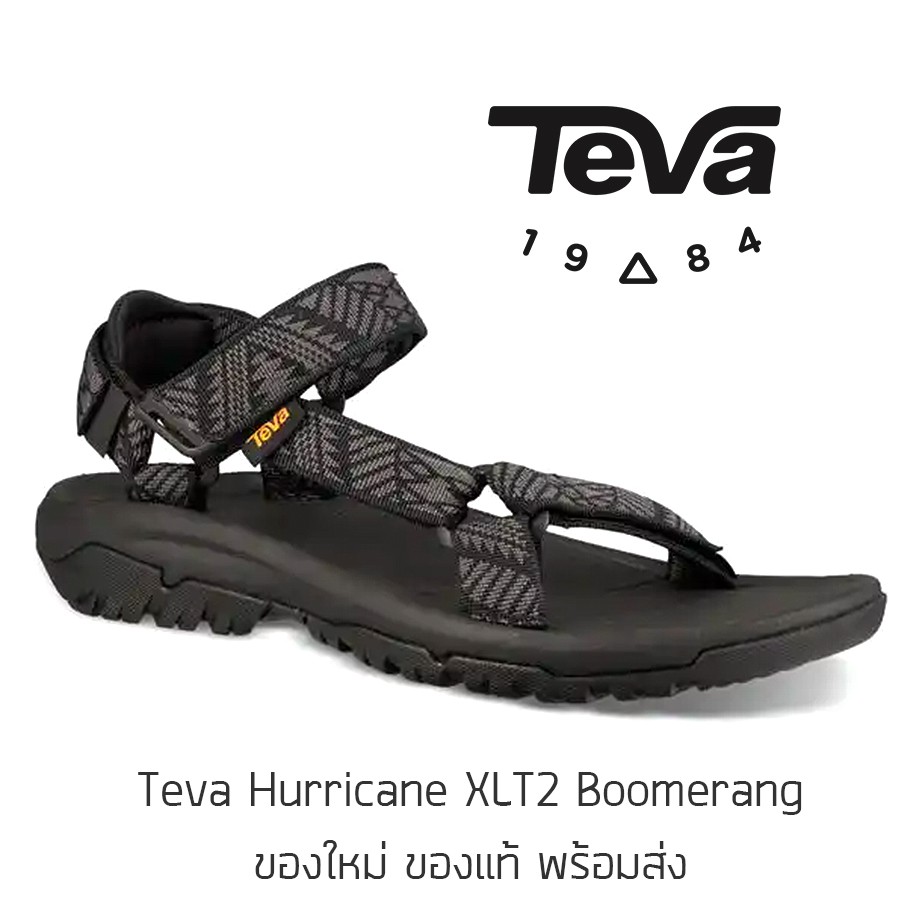 รองเท้าแตะรัดส้น TEVA Hurricane XLT2 Women - Boomerang Black รองเท้า Outdoor ของแท้ พร้อมส่ง รองเท้าเดินป่า รองเท้าแตะเดินป่า