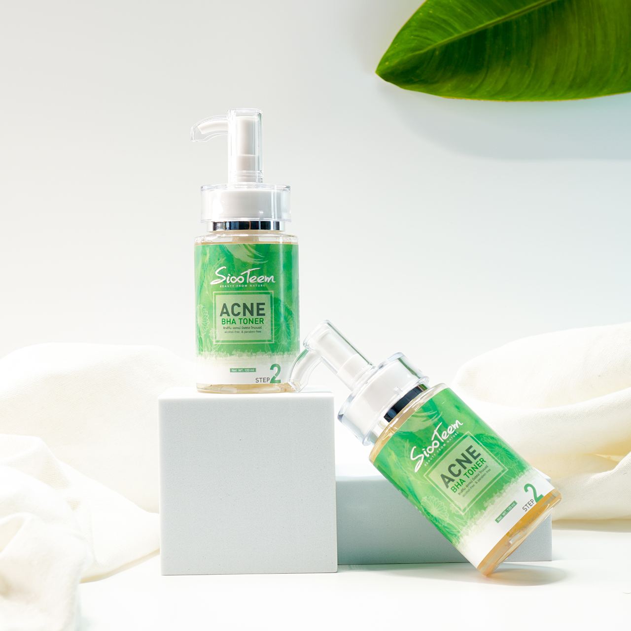 SIXTEEM ACNE BHA TONER โทนเนอร์ BHA ป้องกันสิว ลดสิวอุดตัน BHA3%