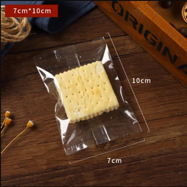 ถุงซีลกลาง พลาสติกใส