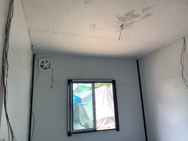 บ้านพักพนักงาน บ้านสำเร็จรูป ขนาด5.00x13.00 เมตร