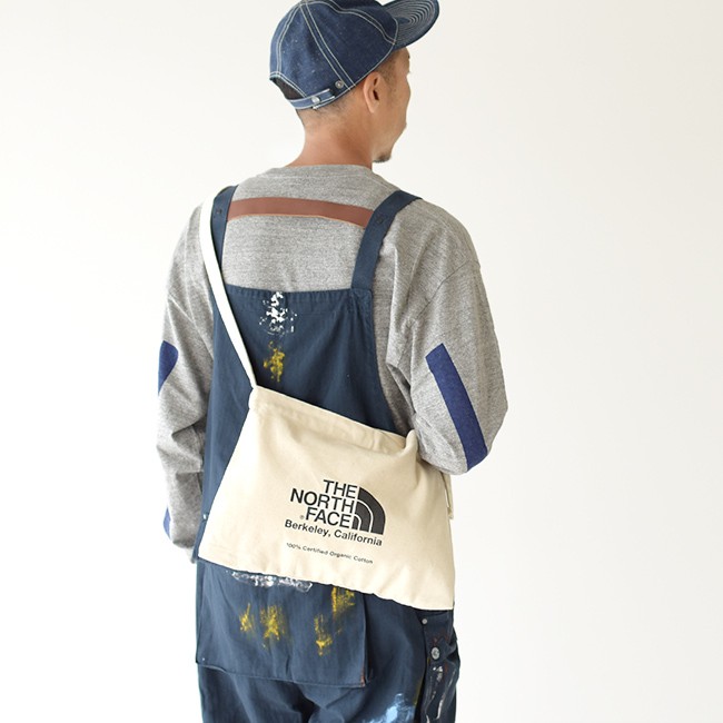 กระเป๋าผ้าสะพายข้าง The North Face - Organic Cotton Musette Bag รุ่นพิเศษจากญี่ปุ่น ของใหม่ ของแท้ พร้อมส่ง