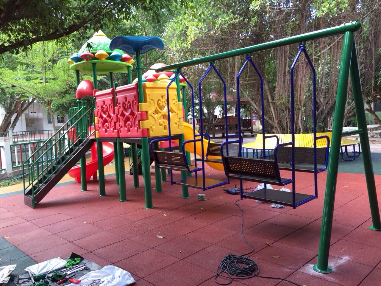 เครื่องออกกำลังกายกลางแจ้งอุทัยธานี