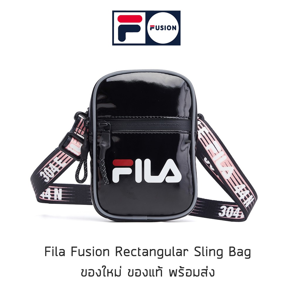 กระเป๋าสะพายข้าง Fila Fusion รุ่น Rectangular Sling Bag ของใหม่ ของแท้ พร้อมส่งจากไทย กระเป๋าสะพาย กระเป๋าใส่มือถือ