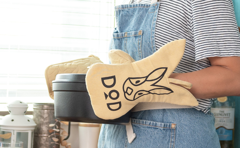 ถุงมือและแผ่นรองกันร้อน แคมป์ปิ้ง DOD Camping Glove ของใหม่ ของแท้ พร้อมส่ง