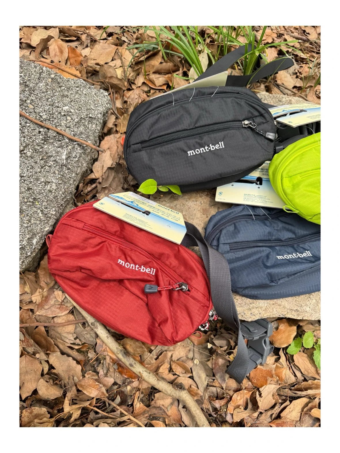 กระเป๋าคาดเอว Montbell Delta Gusset Pouch M ของใหม่ ของแท้ พร้อมส่งจากไทย