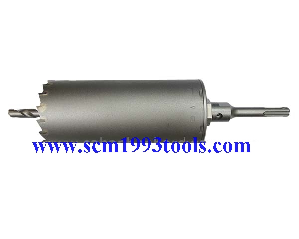 UNIKA โฮลซอเจาะคอนกรีต เจาะผนัง VC type Percussion Core Drill หัว SDS ญี่ปุ่น