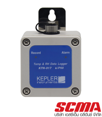 เครื่องวัดบันทึกอุณหภูมิและความชื้น KEPLER รุ่น KTH-317 :Temp&Humidity Datalogger