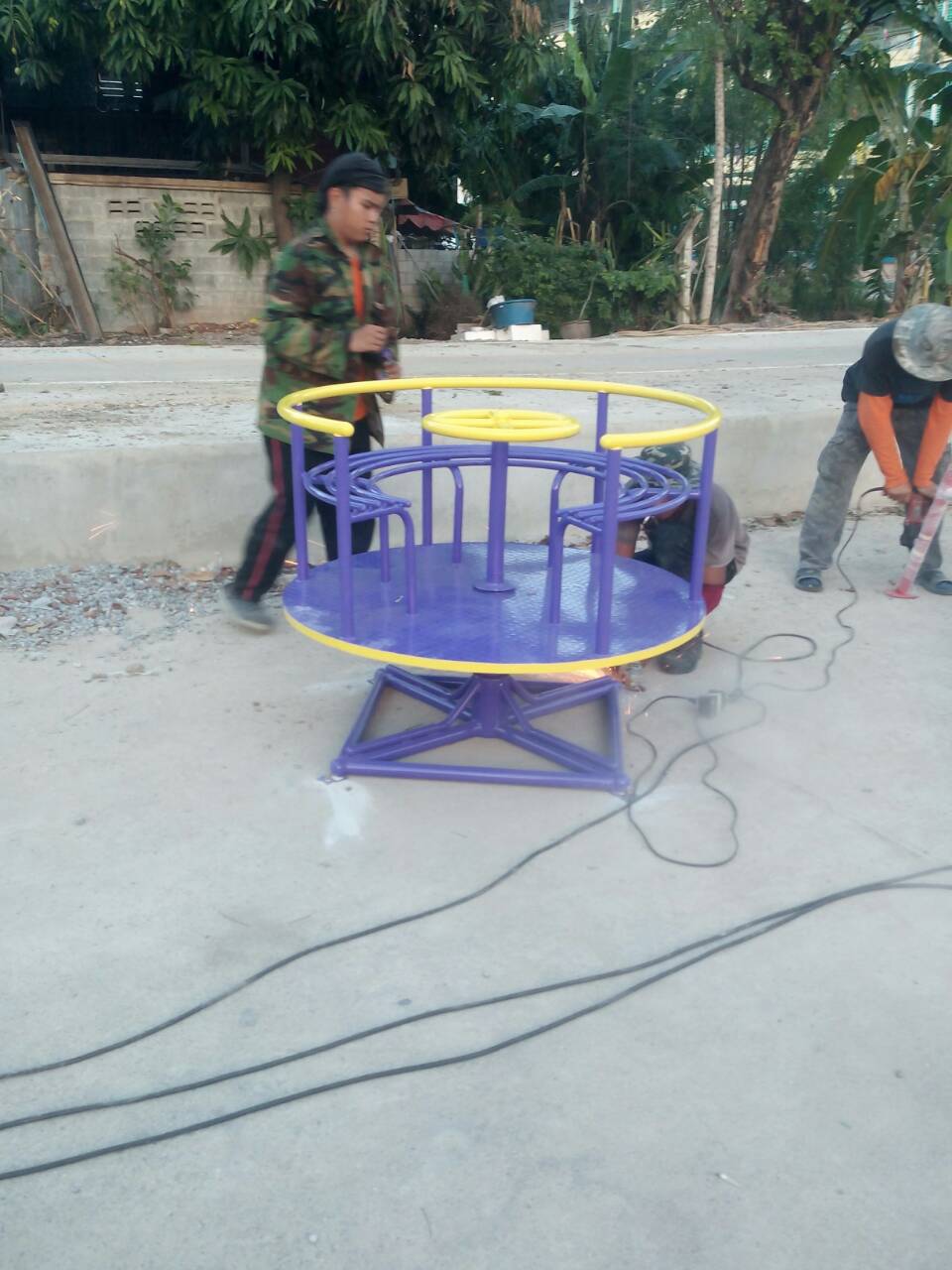 เครื่องออกกำลังกายกลางแจ้งวังหิน