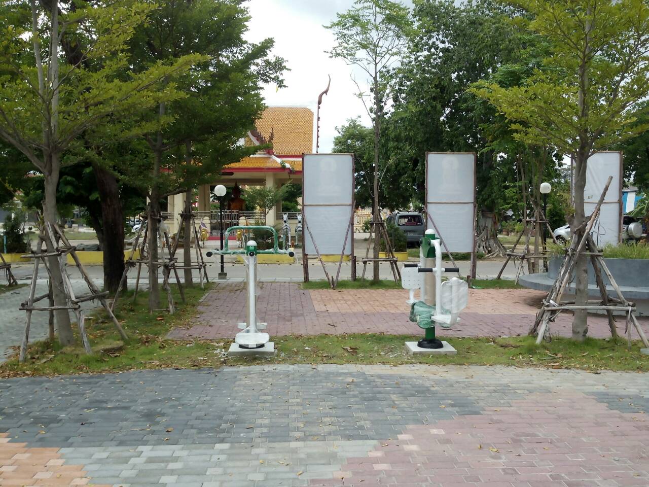 เครื่องออกกำลังกายกลางแจ้งบางพลัด