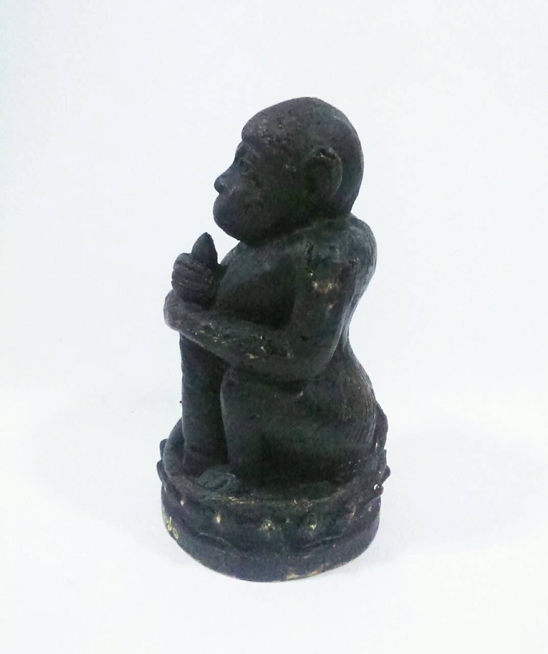 พญาวานรโลหะ ขนาดบูชา สีขาว ลพ.อนันต์ วัดบางพลีน้อย ปี 59