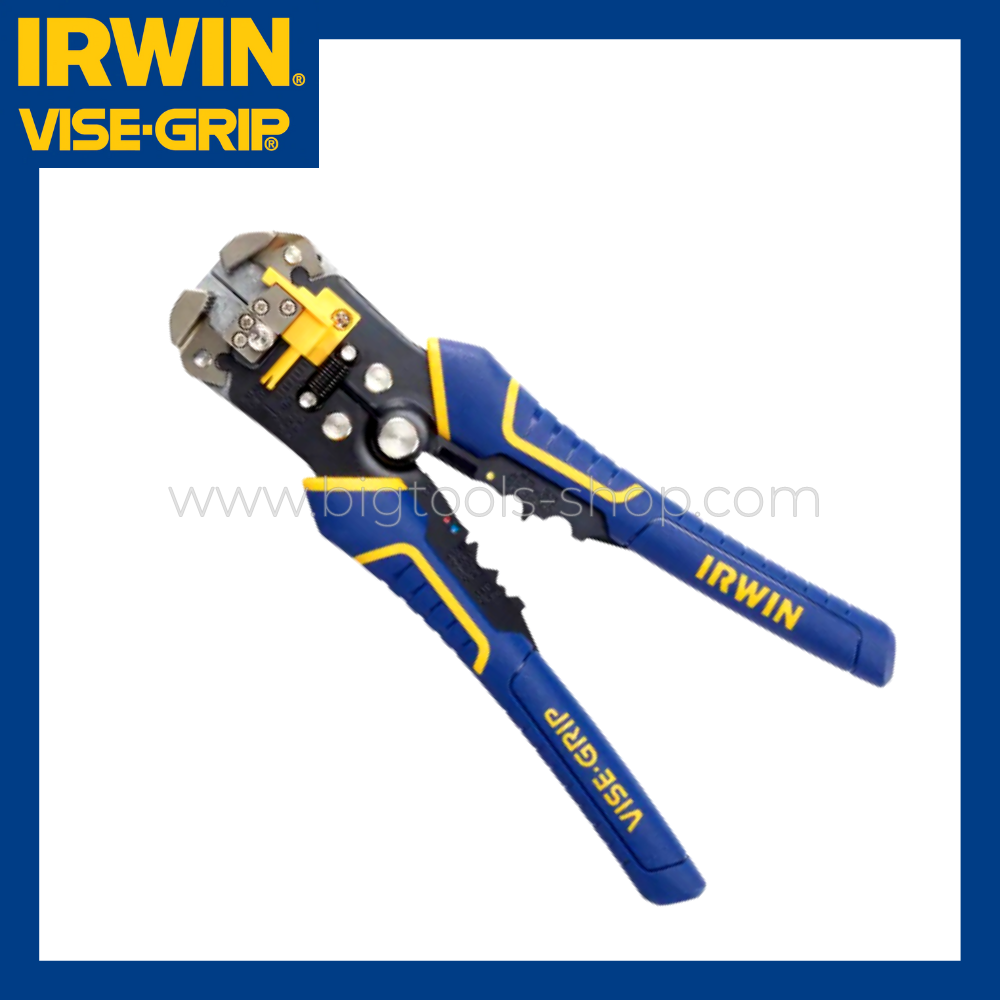 IRWIN Vise-Grip : คีมปอกสายไฟ อัตโนมัติ 8 นิ้ว (2078300)