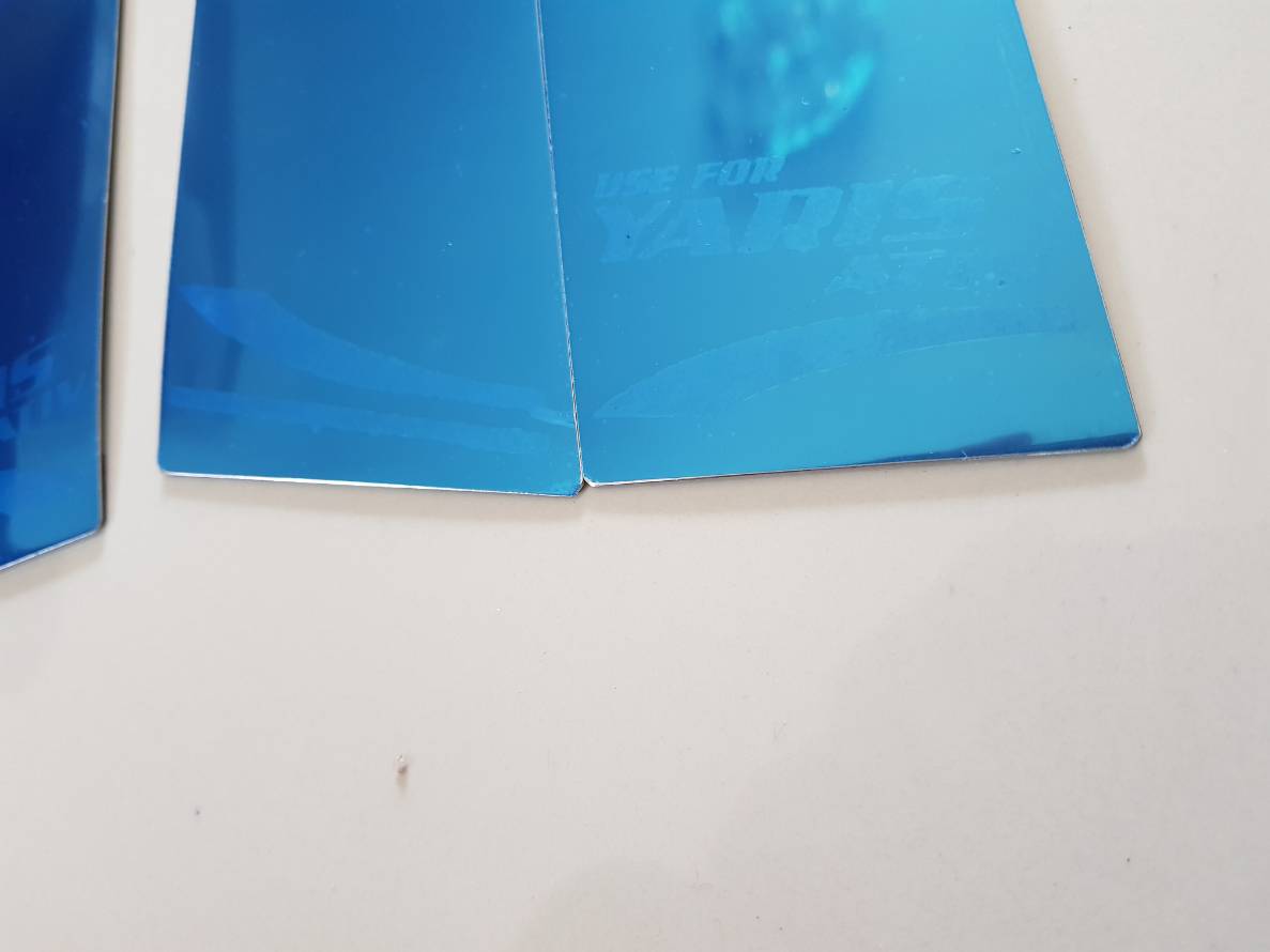 เสาแปะข้าง Toyota Yaris ATIV 4 doors สีเงิน Pillar cover โตโยต้า ยาริส ATIV 4 ประตู ปี 2017-2018