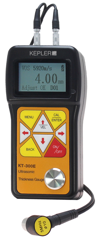 เครื่องวัดความหนาของวัตถุด้วยคลื่นอุลตร้าโซนิค (Ultrasonic thickness gauges) KEPLER Model : KT-300E