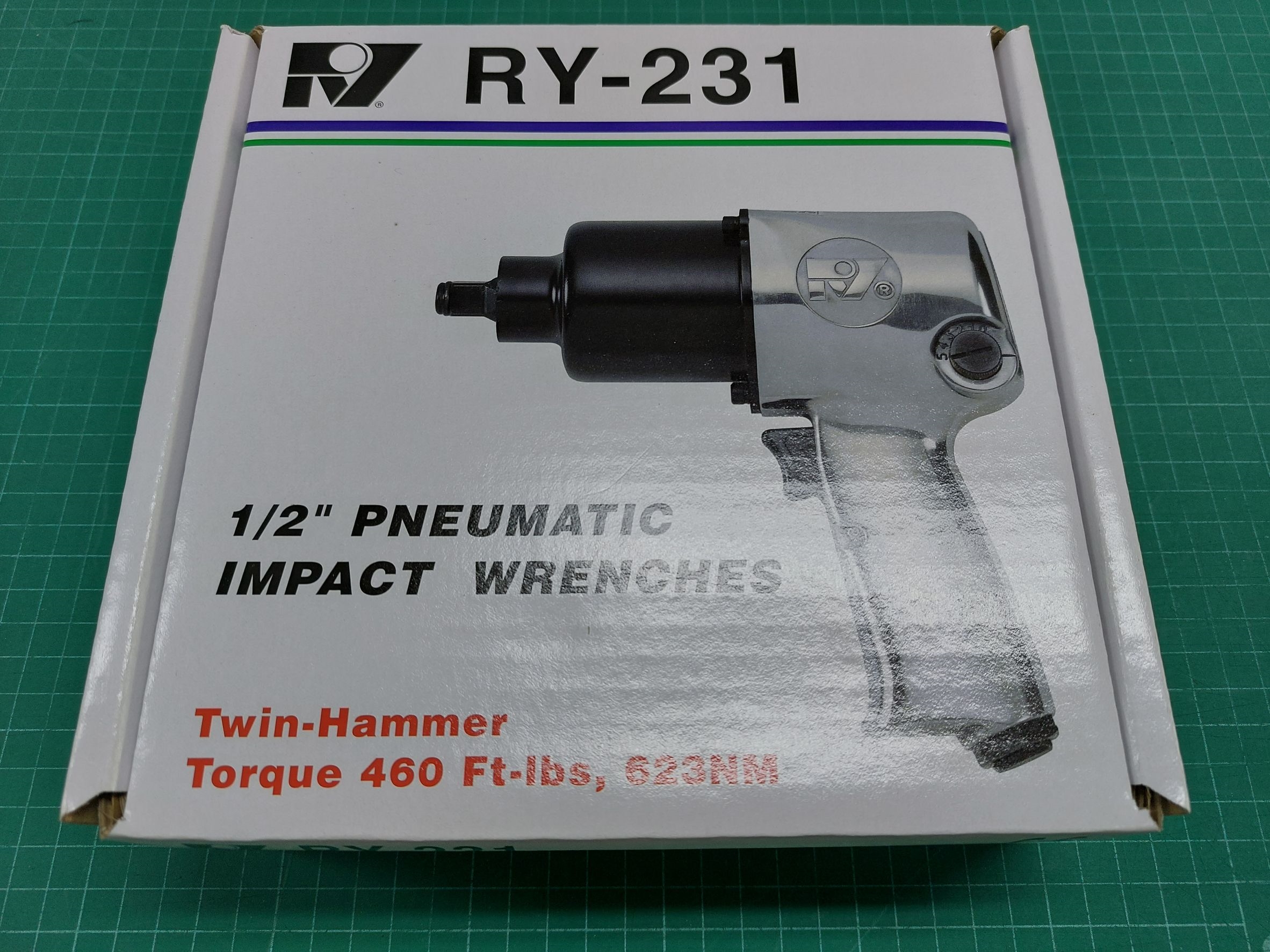 RY-231 บ็อกลม 4 หุน R+L งานหนัก Air Impact Wrench