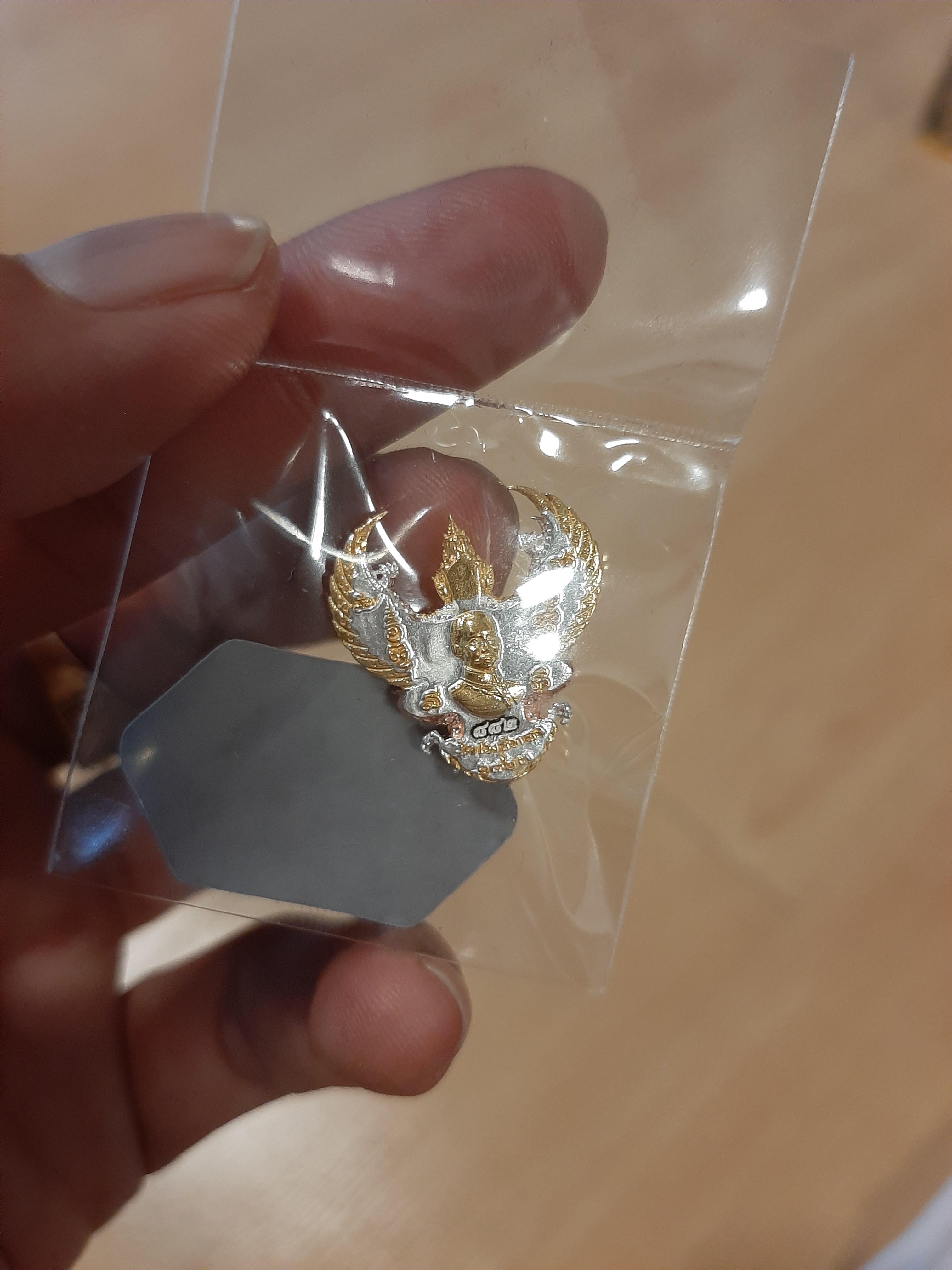 พญาครุฑสามกษัตริย์ พิมพ์เล็ก รุ่น รวยสุดๆ วัดโพธิทอง