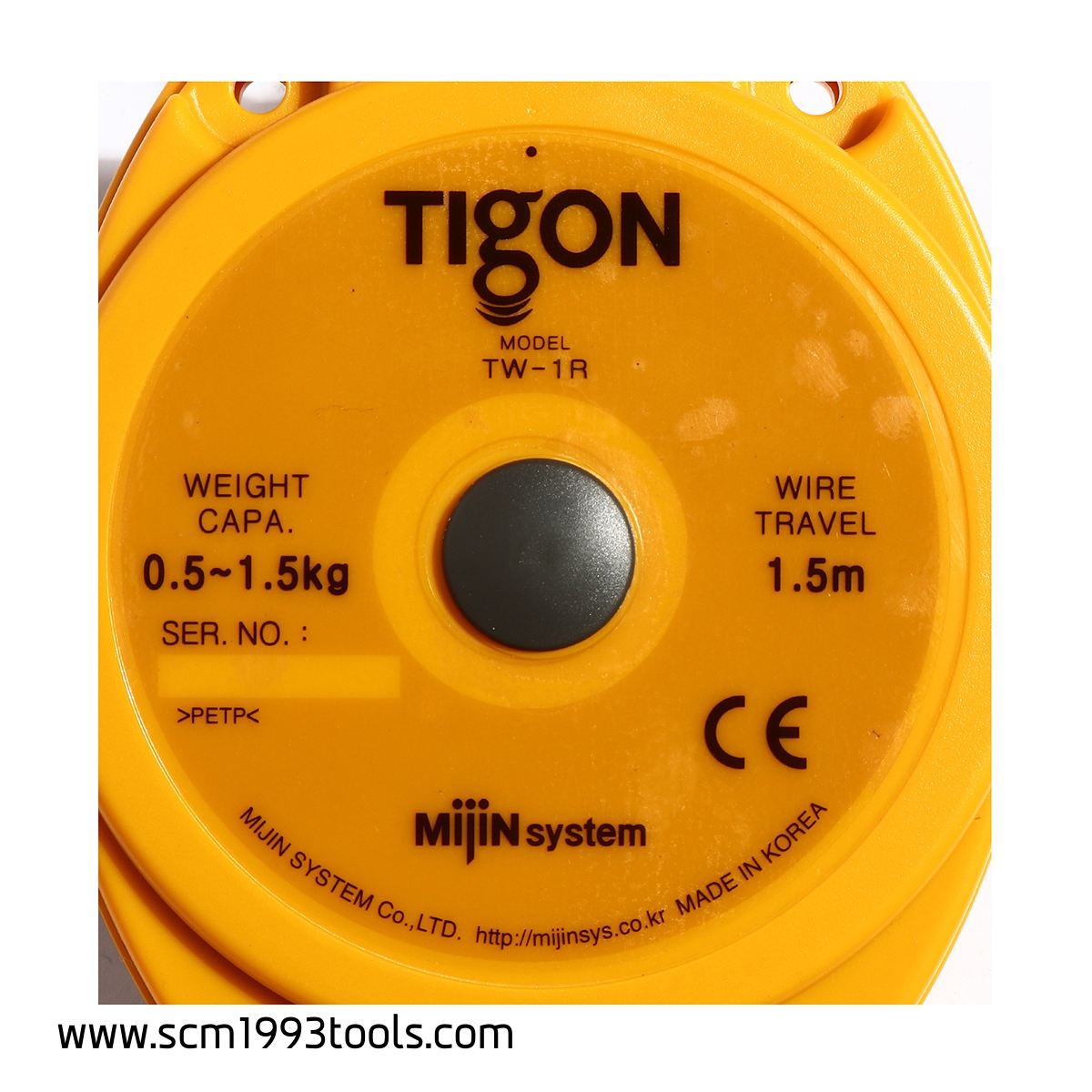 Tigon ไทกอน รุ่น NTW-1R รอกสปริงแบบ รีแทรกเตอร์ 0.5-1.5 kg. Balance Ace Retractor