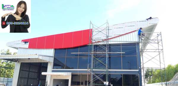 รับสร้างโกดังสำเร็จรูป สระแก้ว ขนาด 15 x 45 x 6.00 m