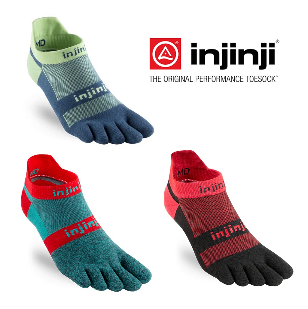 ถุงเท้าวิ่ง 5 นิ้ว Injinji Performance RUN 2.0 Lightweight Noshow ของแท้ พร้อมส่ง ถุงเท้าออกกำลังกาย ระบายอากาศได้ดี