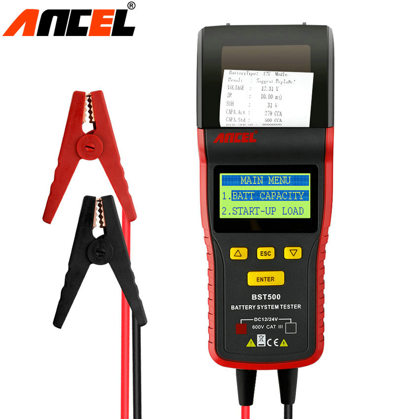 ANCEL BST-500 เครื่อง วัด cca แบตเตอรี่