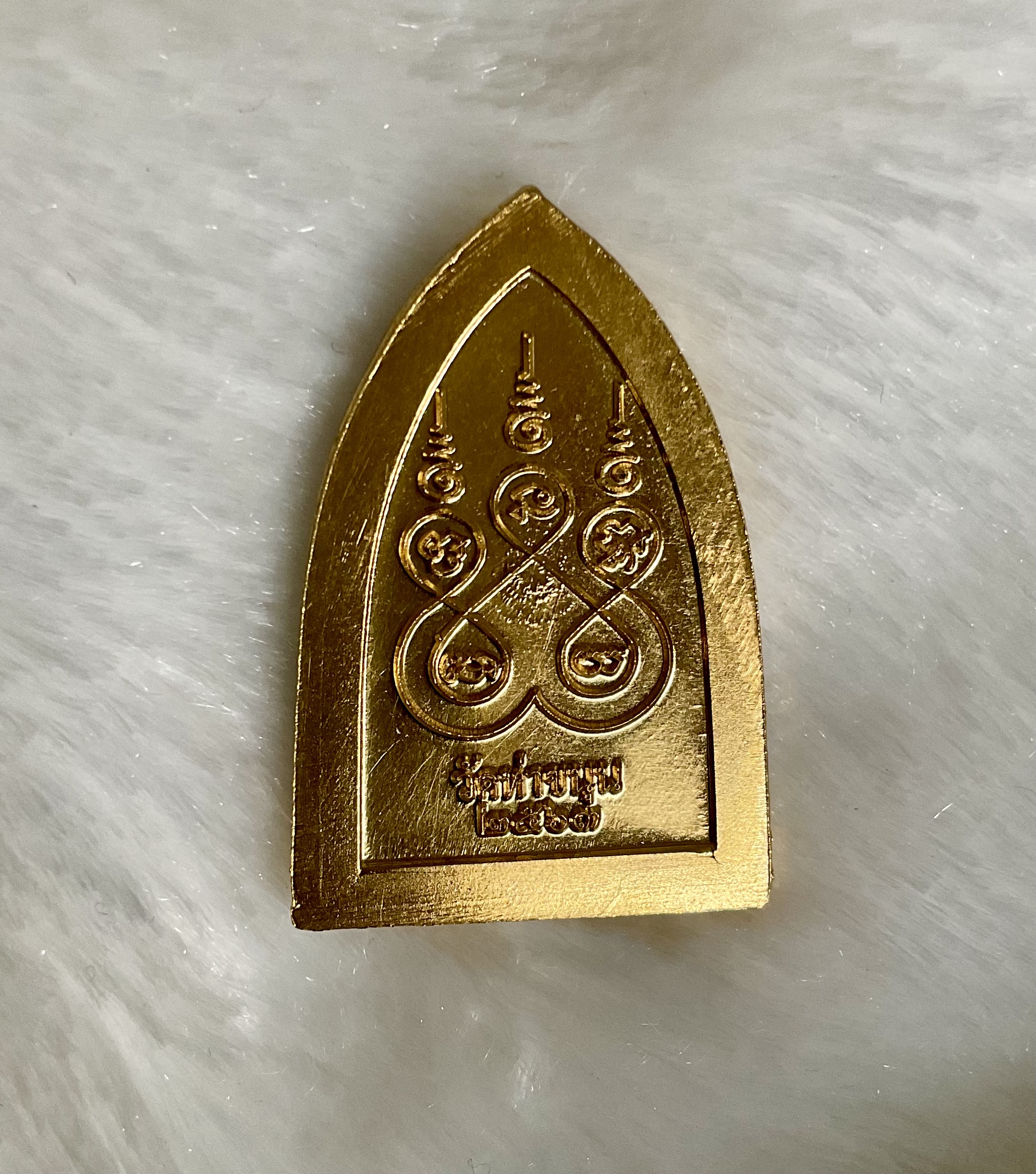 พระสมเด็จพลิกชีวิตเนื้อทองเหลืองชุบทองเร่งลาภ วัดท่าขนุน ปี 63