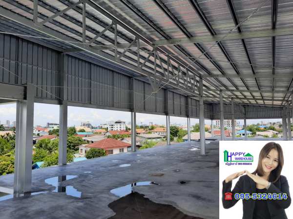 รับสร้างโกดังสำเร็จรูป นนทบุรี ขนาด16x36x613.50เมตร
